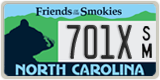 North Carolina, Specialty plates (XXXX A/B)