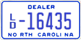 North Carolina, Dealer (A/D-12345(6))