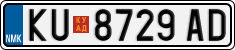 License plate of North Macedonia, Regular plates (2012)