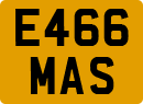 License plate of the United Kingdom, 1983 year system