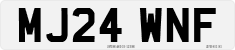 License plate of the United Kingdom, 2001 year system