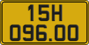 License plate of Vietnam, Commercial vehicles