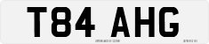 License plate of the United Kingdom, 1983 year system