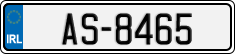 License plate of Ireland, Trailers