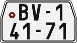 License plate of the Czech Republic, Motorcycles (1960)