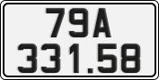 License plate of Vietnam, Cars