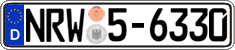 German license plate, Regional authorities