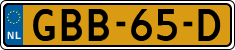 License plate of the Netherlands, Cars