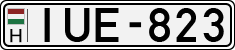 license plates of Hungary, Cars (1990)