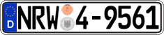 German license plate, Regional authorities