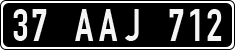 License plate of Turkey, Government and public administrations