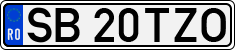 License plate of Romania, Regular plates