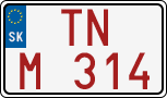 License plate of Slovakia, Dealer