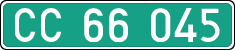 License plates of Spain, Diplomatic