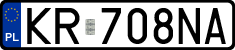 License plates of Poland, Regular car plates