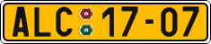 License plate of the Czech Republic, Commercial vehicles (1960)