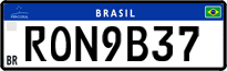 License plate of Brazil, Private owners (Mercosul)