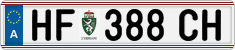 License plate of Austria, Regular plates