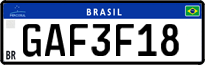 License plate of Brazil, Private owners (Mercosul)