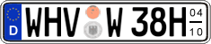 German license plate, Seasonal plates (Oldtimers)