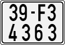 License plate of Vietnam, Motorcycles