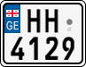 License plate of Georgia, Motorcycles (2014)