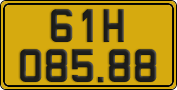 License plate of Vietnam, Commercial vehicles