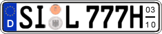 German license plate, Seasonal plates (Oldtimers)