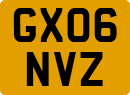 License plate of the United Kingdom, 2001 year system