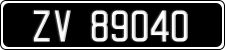 License plate of Ireland, Oldtimers