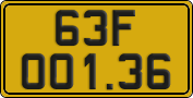 License plate of Vietnam, Commercial vehicles
