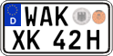 German license plate, Plates for oldtimers (type 
