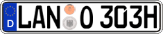 German license plate, Plates for oldtimers (type 