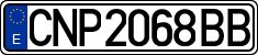 License plates of Spain, Official and military plates