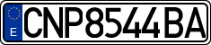 License plates of Spain, Official and military plates