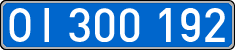 License plates of Spain, Diplomatic