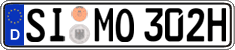 German license plate, Plates for oldtimers (type 