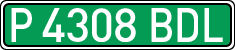 License plates of Spain, Specialty plates