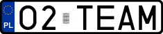 License plates of Poland, Vanity Plates