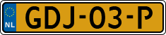 License plate of the Netherlands, Cars