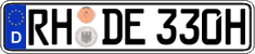 German license plate, Plates for oldtimers (type 