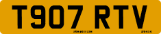 License plate of the United Kingdom, 1983 year system