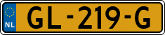 License plate of the Netherlands, Cars