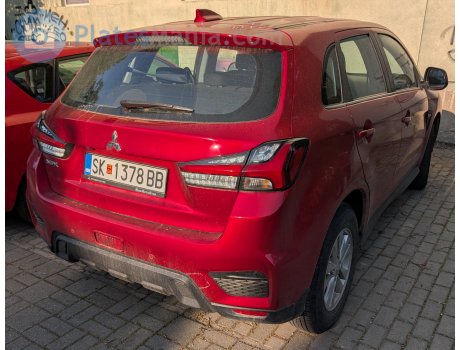 SK 1378 BB, Mitsubishi ASX