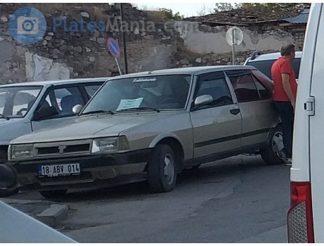 18 ABV 014, Tofaş Murat 131 (Şahin)