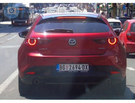 BG 2694-DX, Mazda 3