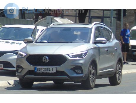 BG 3084-IL, MG ZS SUV