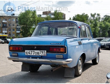 е477ов797, Moskvich (AZLK) 2138/2140
