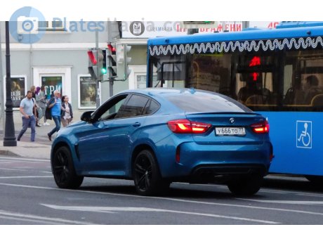 у666то77, BMW X6M