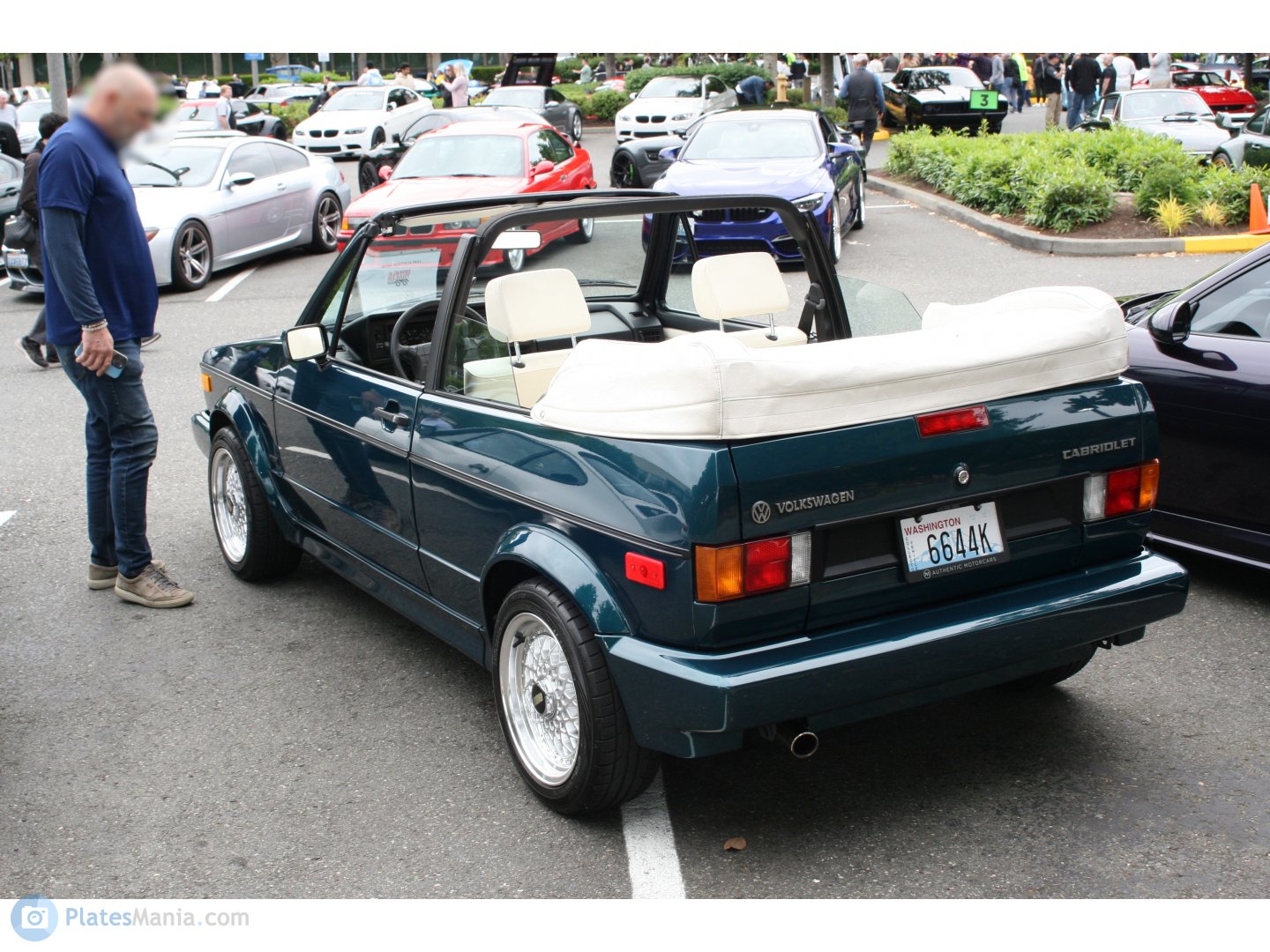 6644K, Volkswagen Rabbit 1st gen Convertible (17; NA-market), 1980–1984